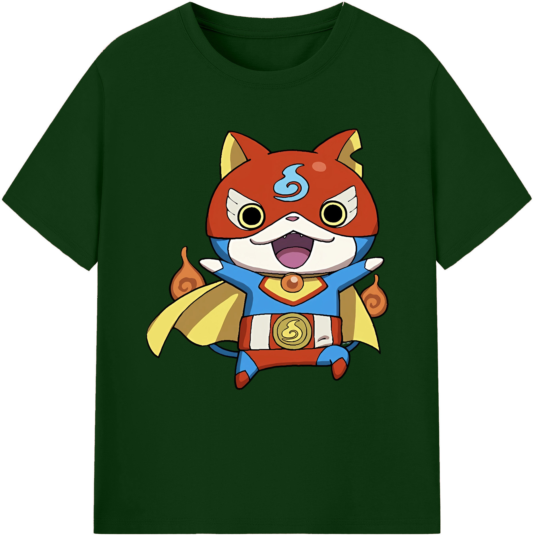 （画像用） 妖怪ウォッチ Yo-kai Watch 綿100％半袖Tシャツ（フロントプリント）